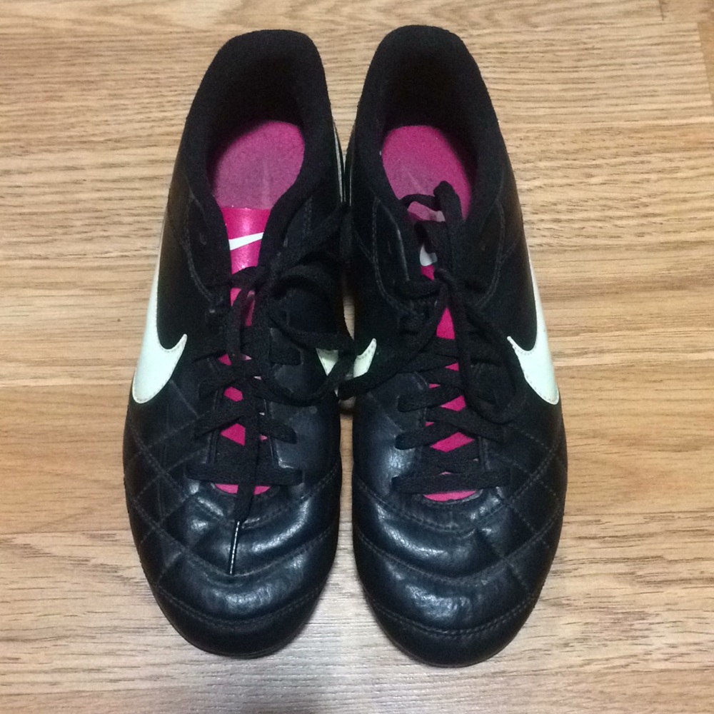 Nike soccer cleats .